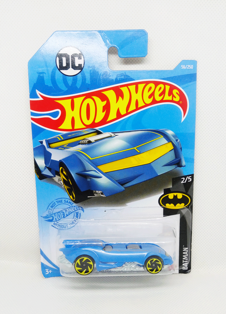 Hot Wheels Auto Batman DC (azul con amarillo) – Tienda Catblue